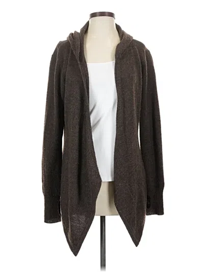 Pre-owned Betabrand Cardigan Sweater In Brown