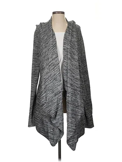 Pre-owned Betabrand Cardigan Sweater In Gray