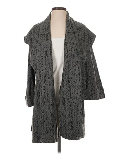 Pre-owned Betabrand Cardigan Sweater In Gray