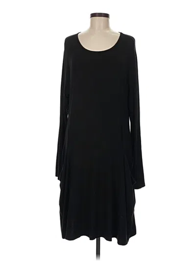 Pre-owned Betabrand Casual Dress In Black