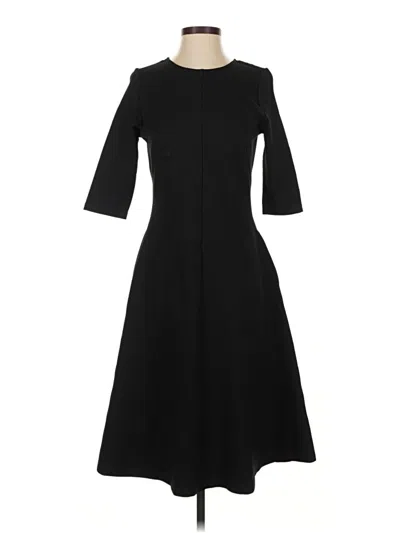 Pre-owned Betabrand Casual Dress In Black