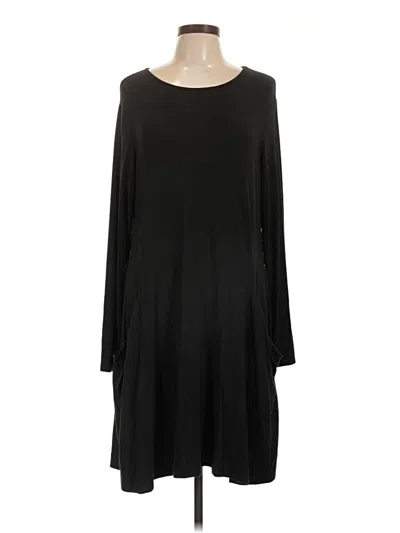 Pre-owned Betabrand Casual Dress In Black