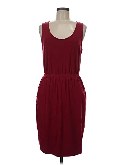 Pre-owned Betabrand Casual Dress In Burgundy