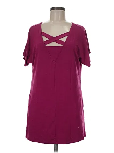 Pre-owned Betabrand Casual Dress In Burgundy