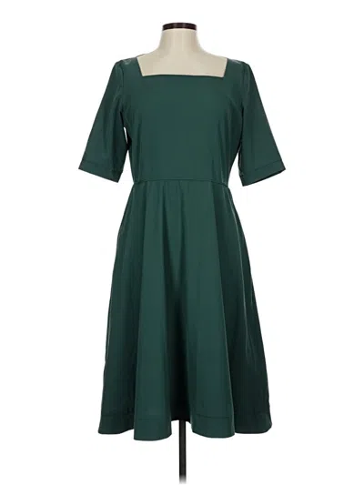 Pre-owned Betabrand Casual Dress In Green