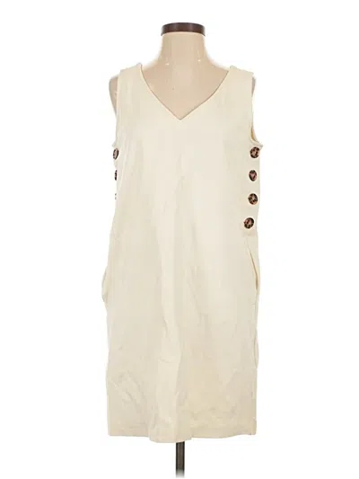 Pre-owned Betabrand Casual Dress In Ivory
