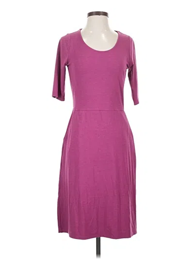 Pre-owned Betabrand Casual Dress In Purple