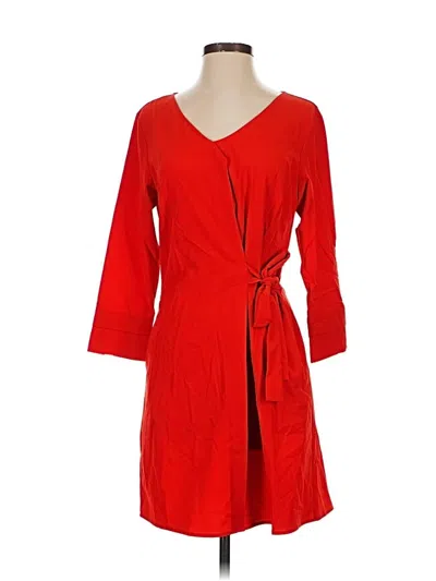 Pre-owned Betabrand Casual Dress In Red