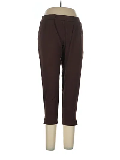 Pre-owned Betabrand Casual Pants In Brown