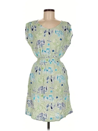 Pre-owned Betabrand Cocktail Dress In Green