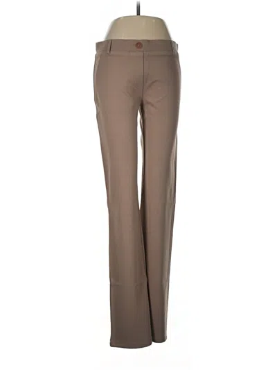 Pre-owned Betabrand Dress Pants In Brown
