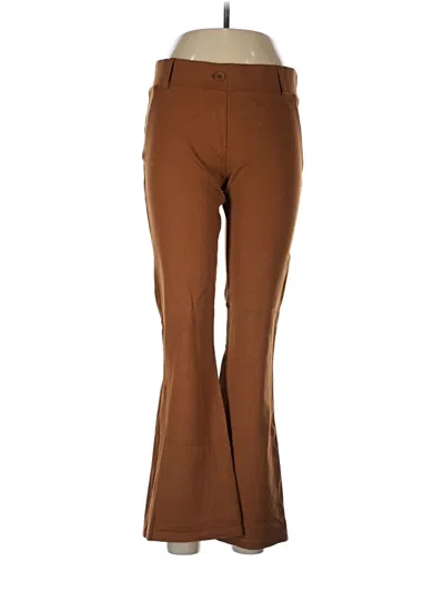 Pre-owned Betabrand Dress Pants In Brown