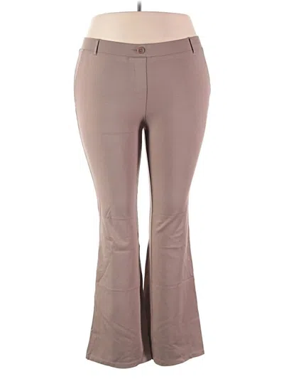 Pre-owned Betabrand Dress Pants In Brown