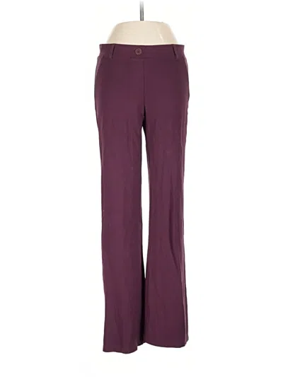 Pre-owned Betabrand Dress Pants In Burgundy
