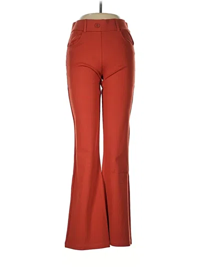 Pre-owned Betabrand Dress Pants In Orange