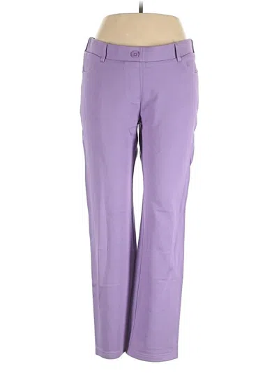 Pre-owned Betabrand Dress Pants In Purple