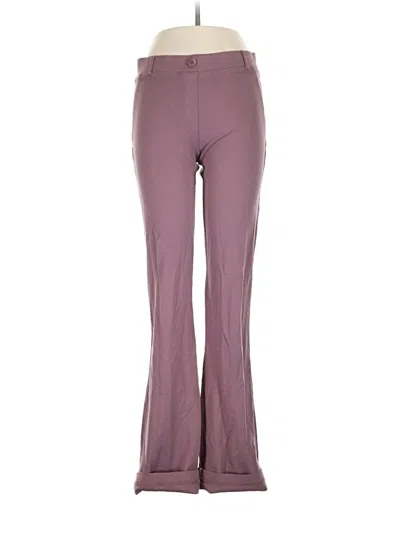 Pre-owned Betabrand Dress Pants In Purple