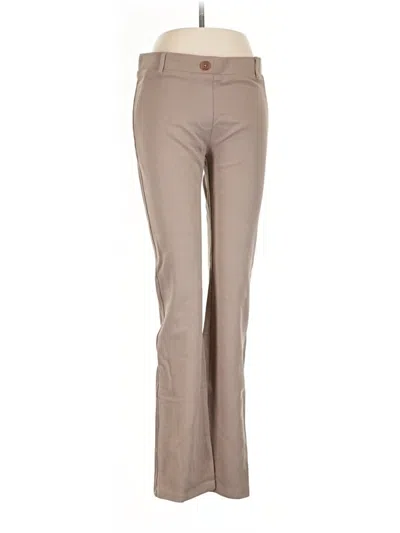 Pre-owned Betabrand Dress Pants In Tan