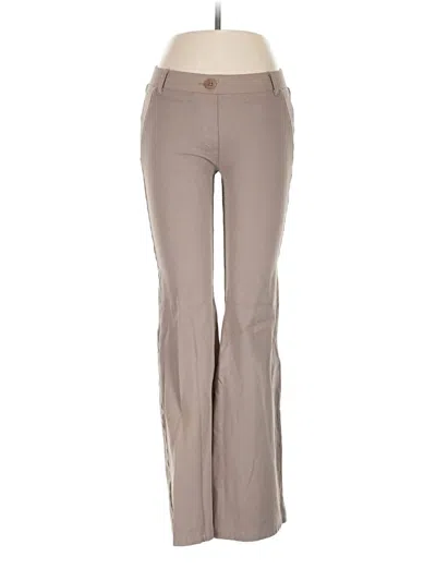 Pre-owned Betabrand Dress Pants In Tan