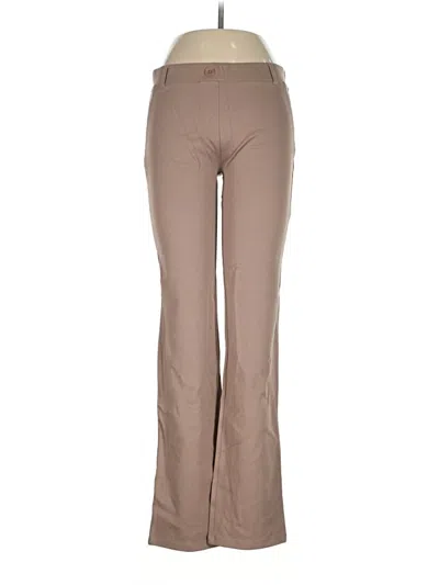 Pre-owned Betabrand Dress Pants In Tan