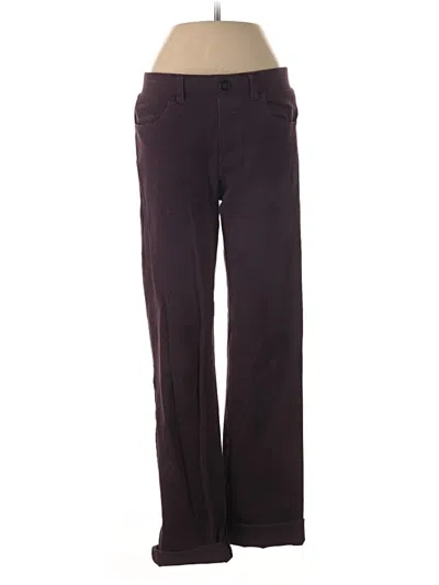Pre-owned Betabrand Jeans In Burgundy