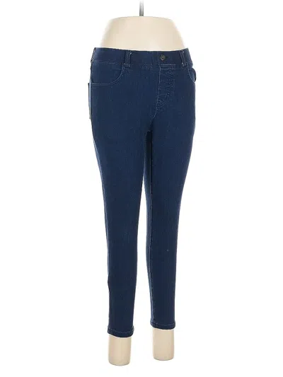 Pre-owned Betabrand Jeggings In Blue
