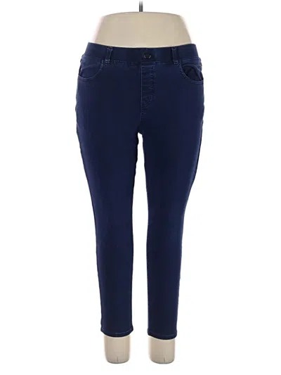 Pre-owned Betabrand Jeggings In Blue