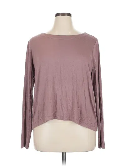 Pre-owned Betabrand Long Sleeve T-shirt In Pink