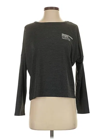 Pre-owned Betabrand Long Sleeve T-shirt In Gray