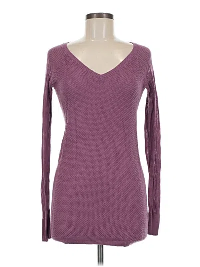 Pre-owned Betabrand Pullover Sweater In Purple