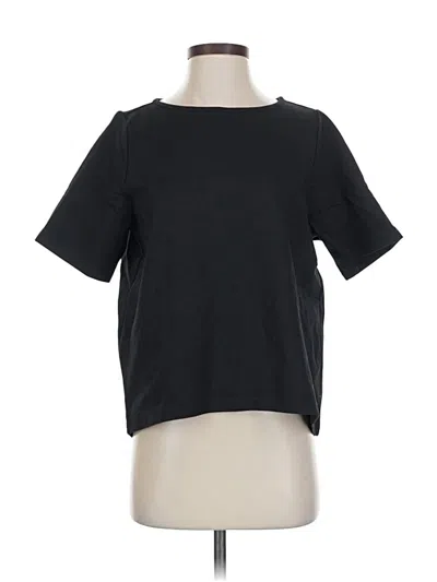Pre-owned Betabrand Short Sleeve T-shirt In Black