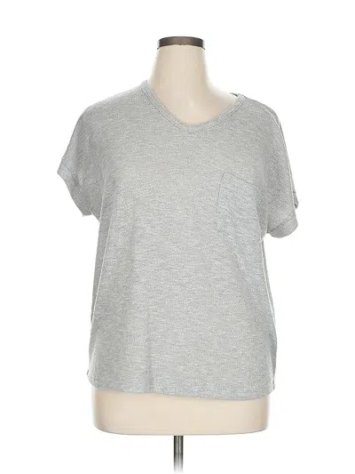 Pre-owned Betabrand Short Sleeve T-shirt In Silver