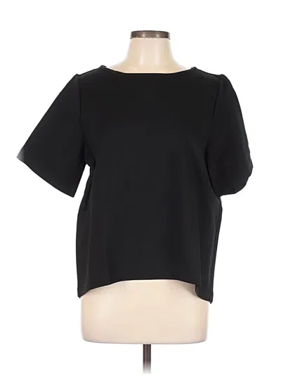 Pre-owned Betabrand Short Sleeve T-shirt In Black