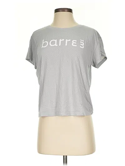 Pre-owned Betabrand Short Sleeve T-shirt In Silver