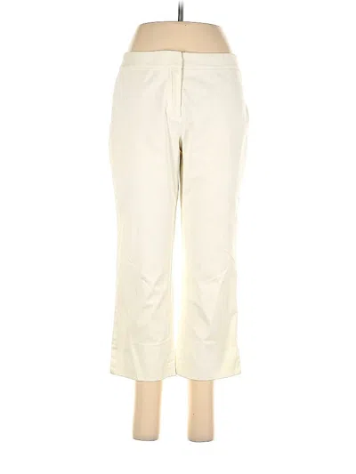 Pre-owned Beth Bowley Casual Pants In White