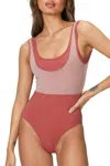 Beth Richards Capri One Piece In Ballet In Pink