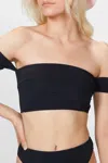 Beth Richards Jolene Top In Black In Black