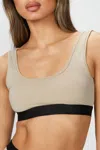 Beth Richards Kim Bikini Top In Sand In Neutral
