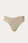 Beth Richards Mesh Delrey Bottom In Sand In Multi