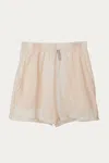 Beth Richards Mesh Short In Ballet In Neutral