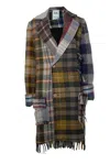 Bethany Williams , Blanket Patchwork Coat In Multi