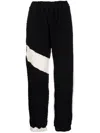 BETHANY WILLIAMS FLEECE TEXTURE TWO TONE TROUSERS
