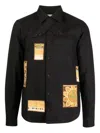 Bethany Williams Patchwork Panelled Shirt In Black