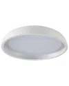 Bethel International 1-light Matte Led Flush Mount With Acrylic Diffuser
