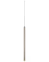 Bethel International 1-light Stainless Steel Pendant With Led Downlight