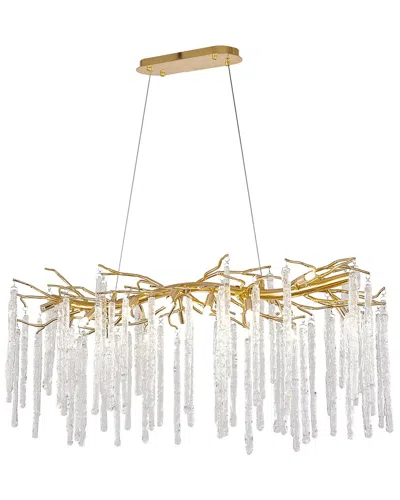 BETHEL INTERNATIONAL BETHEL INTERNATIONAL 47IN ALUMINUM CHANDELIER
