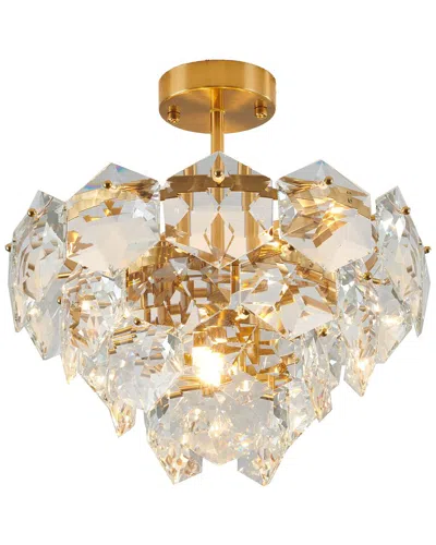 Bethel International Chandelier In Gold