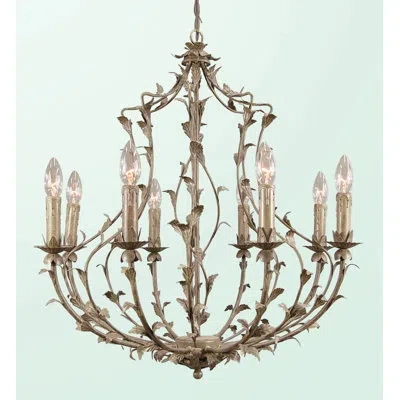 Bethel International Rt Series 8-light Candle-style Chandelier