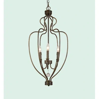 Bethel International Ys Series 3-light Mini Chandelier