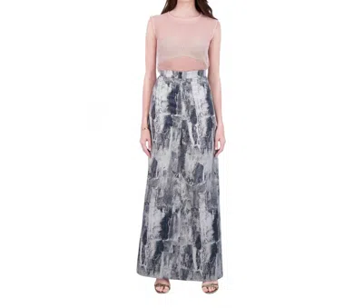 Bethelhelena Boundless Pant-skirt In Stormy Admiral Blue In Multi
